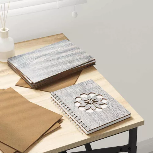  Dekor panelek 12 pcs Szürke sonoma 15 x 21 x 0.3 cm Faanyag