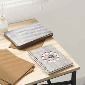    Dekor panelek 150 pcs Szürke sonoma 15 x 21 x 0.3 cm Faanyag