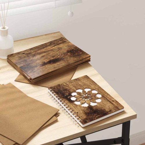  Dekor panelek 50 pcs Füstölt tölgy 21 x 30 x 0.3 cm Faanyag