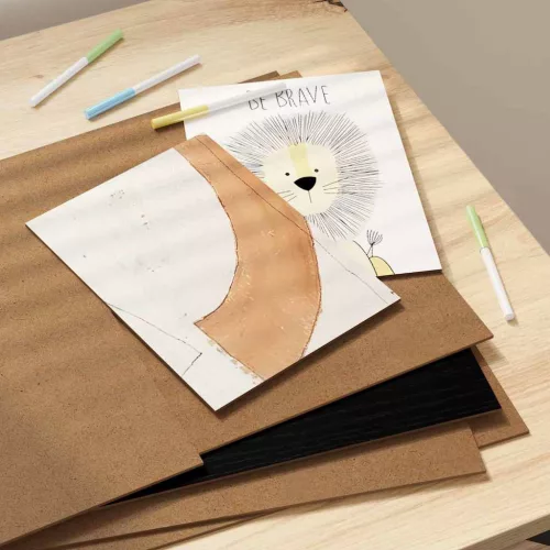  Dekor Panelek 12 pcs Musta tammi 30 x 42 x 0.3 cm Faanyag