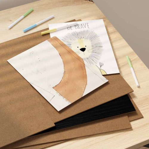  Dekor Panelek 50 pcs Musta tammi 30 x 42 x 0.3 cm Faanyag