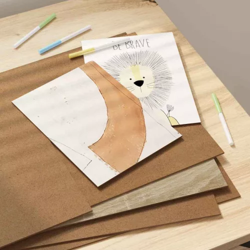  Dekor Panelek 50 pcs sonoma tölgy 30 x 42 x 0.3 cm Faanyag