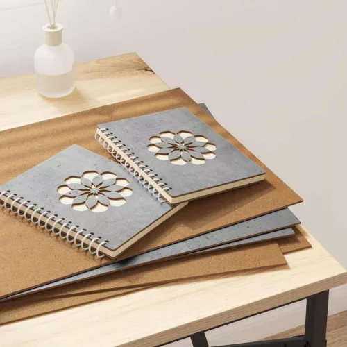  Dekor Panelek 12 pcs Beton szürke 30 x 42 x 0.3 cm Faanyag