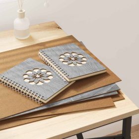    Dekor Panelek 12 pcs Szürke sonoma 30 x 42 x 0.3 cm Faanyag