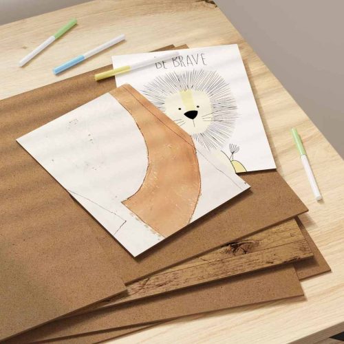  Dekor Panelek 50 pcs Régi fa 30 x 42 x 0.3 cm Faanyag