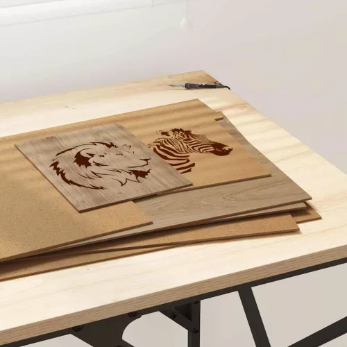  Dekor Panelek 12 pcs kézműves tölgy 30 x 42 x 0.3 cm Faanyag