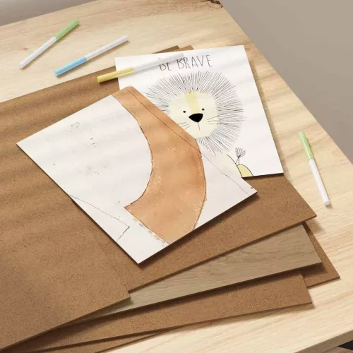  Dekor Panelek 12 pcs kézműves tölgy 30 x 42 x 0.3 cm Faanyag