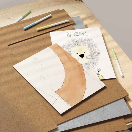  Dekor Panelek 50 pcs Beton szürke 40 x 60 x 0.3 cm Faanyag