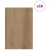  Dekor Panelek 50 pcs kézműves tölgy 40 x 60 x 0.3 cm Faanyag