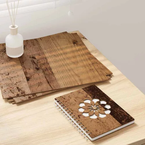  Dekor panelek 50 pcs Régi fa 30 x 30 x 0.3 cm Faanyag