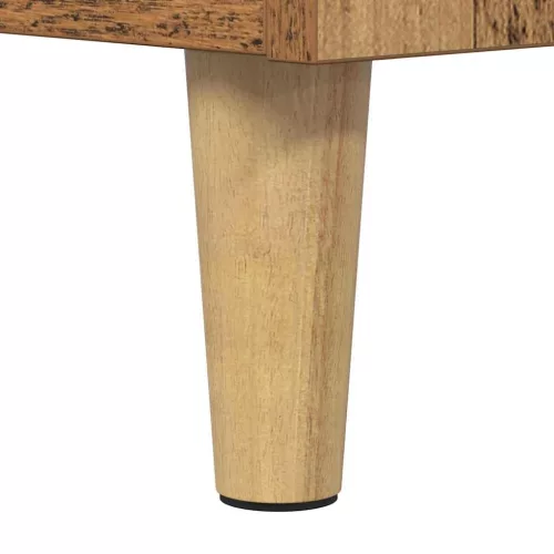  Ágy szekrények fiókkal 2 pcs Öreg fa 40 x 35 x 50 cm Faanyag