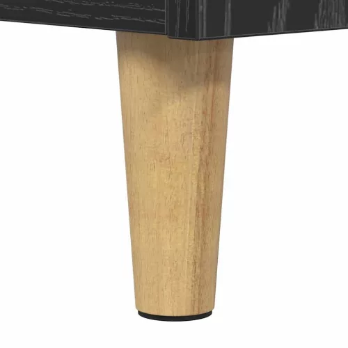  Ágy szekrények 2 pcs Fekete tölgy 40 x 35 x 50 cm Faanyag