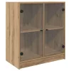  Oldalsó szekrény Artisan tölgy 68 x 37 x 75,5 cm Faanyag
