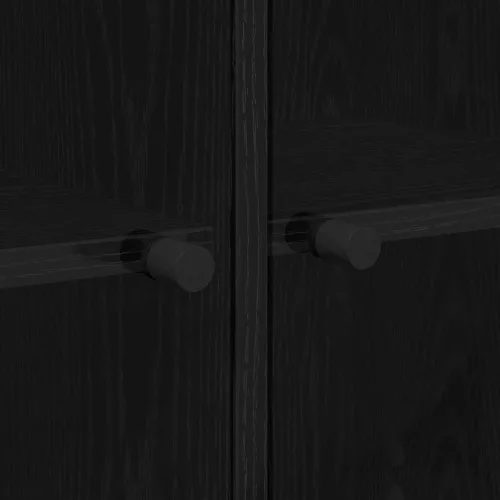  Oldalsó szekrény Fekete tölgy 68 x 37 x 75,5 cm Faanyag