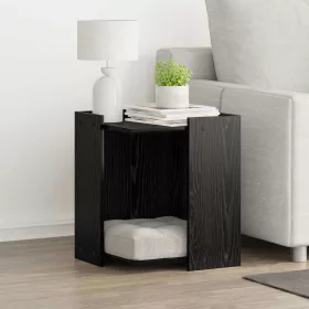    Macska Alomtálca Bútor Fekete tölgy 42 x 42 x 51 cm Faanyag