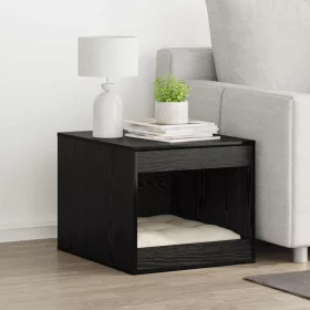    Macska Alomtálca Bútor Fekete tölgy 47 x 59 x 42 cm Faanyag