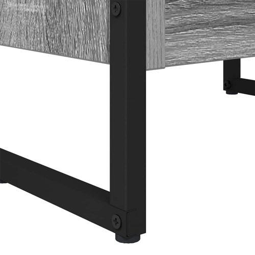  Könyvespolc Szürke Sonoma 80 x 30 x 155 cm Faanyag