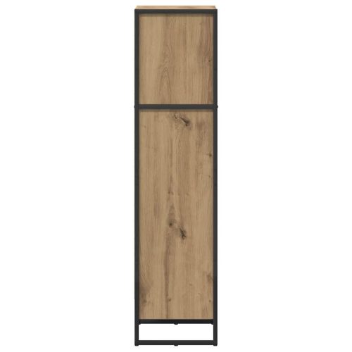  Könyvespolc Művészi tölgy 80 x 30 x 155 cm Faanyag