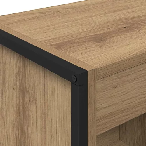  Könyvespolc Művészi tölgy 80 x 30 x 155 cm Faanyag