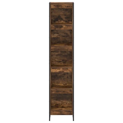  Könyvespolc Füstös tölgy 80 x 30 x 155 cm Faanyag