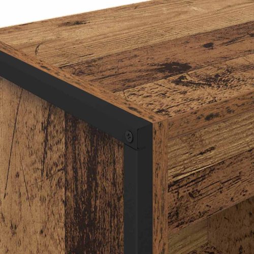  Könyvespolc Öreg fa 80 x 30 x 155 cm Faanyag