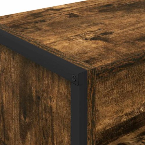  Könyvespolc Füstös tölgy 80 x 30 x 155 cm Faanyag