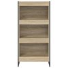  Könyvespolc Sonoma 80 x 30 x 155 cm Faanyag