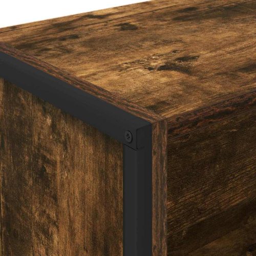  Könyvespolc Füstös tölgy 80 x 30 x 155 cm Faanyag