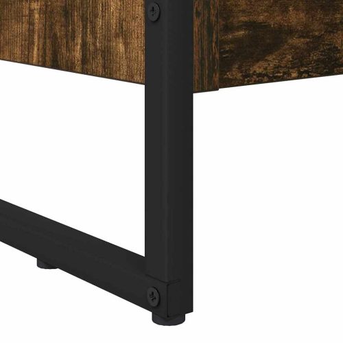  Könyvespolc Füstös tölgy 80 x 30 x 155 cm Faanyag