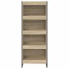  Könyvespolc Sonoma 80 x 30 x 155 cm Faanyag