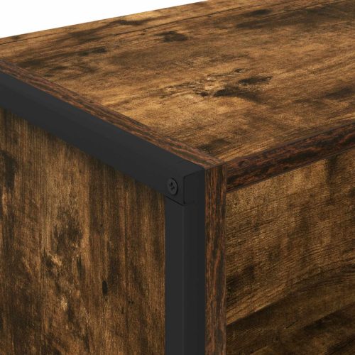  Könyvespolc Füstös tölgy 80 x 30 x 155 cm Faanyag