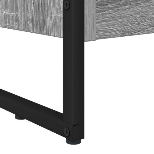  Könyvespolc Szürke Sonoma 80 x 30 x 155 cm Faanyag