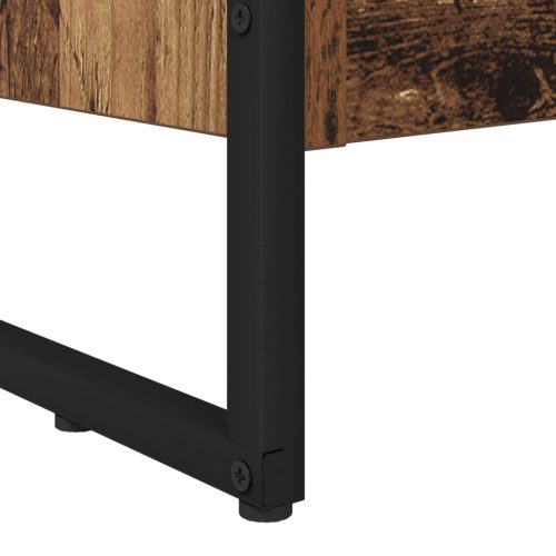  Könyvespolc Öreg fa 80 x 30 x 155 cm Faanyag