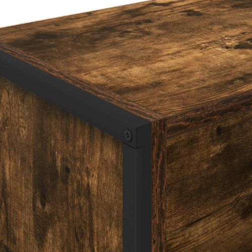  Könyvespolc Füstös tölgy 80 x 30 x 155 cm Faanyag