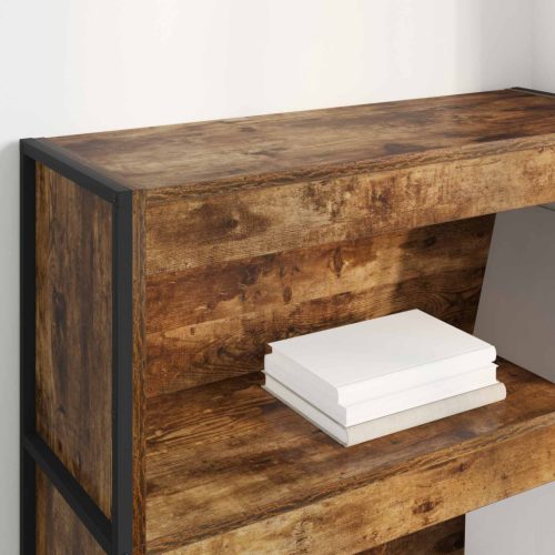  Könyvespolc Füstös tölgy 80 x 30 x 155 cm Faanyag