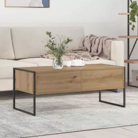    Dohányzóasztal fiókkal Művészi tölgy 100 x 46 x 40 cm Faanyag