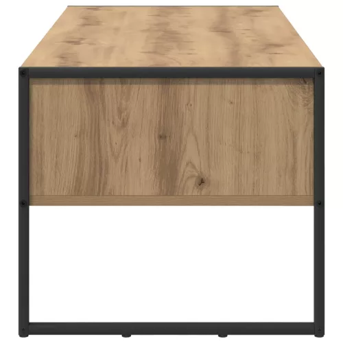  Dohányzóasztal fiókkal Művészi tölgy 100 x 46 x 40 cm Faanyag