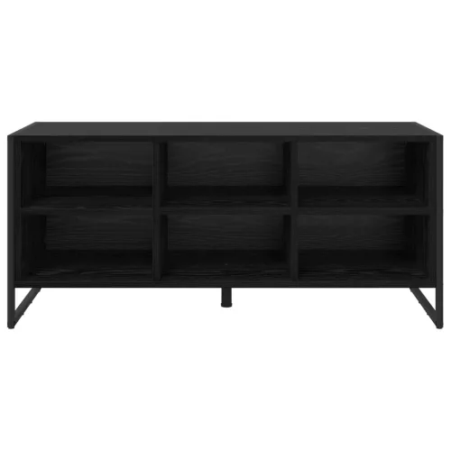  Cipőszekrény tárolóval Fekete tölgy 60 x 35 x 44 cm Faanyag