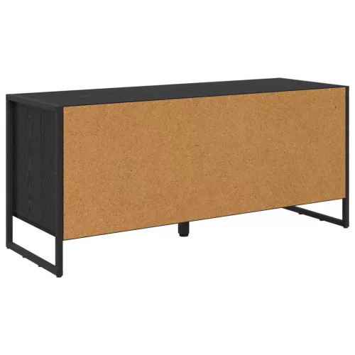  Cipőszekrény tárolóval Fekete tölgy 60 x 35 x 44 cm Faanyag