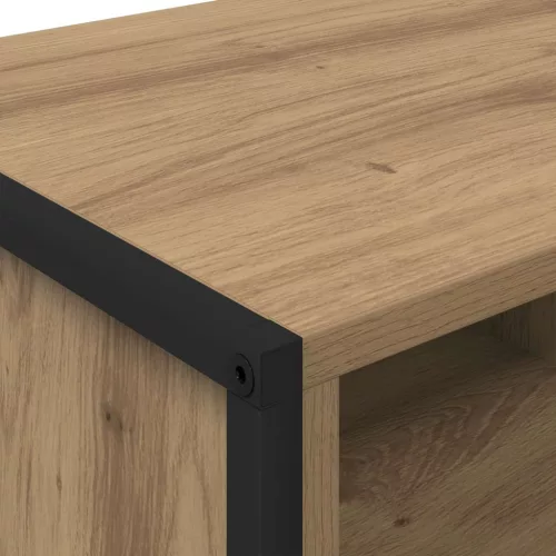  Cipőszekrény tárolóval Művészi tölgy 60 x 35 x 44 cm Faanyag