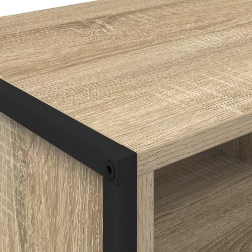  Cipőszekrény tárolóval Sonoma 60 x 35 x 44 cm Faanyag