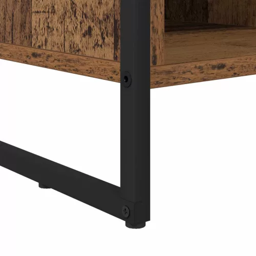  Cipőszekrény tárolóval Öreg fa 60 x 35 x 44 cm Faanyag