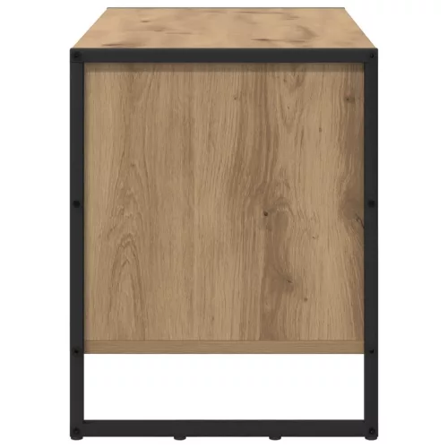  Cipőszekrény tárolóval Művészi tölgy 60 x 35 x 44 cm Faanyag