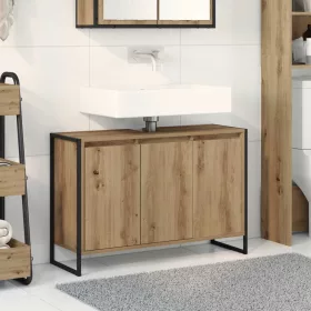    Fürdőszoba Székény Művészi tölgy 90 x 30 x 60 cm Faanyag