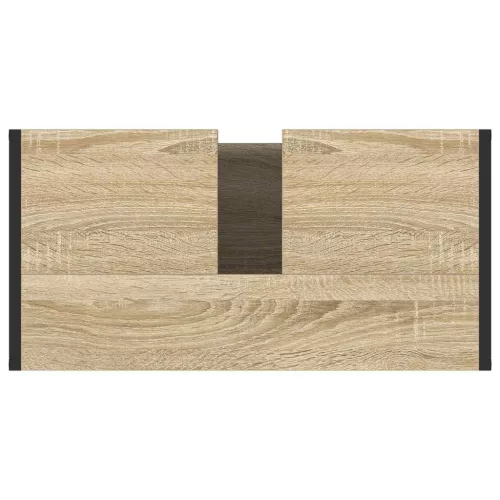  Fürdőszoba Székény tárolóval Sonoma 60 x 30 x 60 cm Faanyag