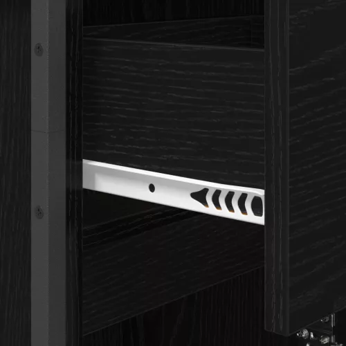  Fürdőszoba Székény Fekete tölgy 40 x 30 x 100 cm Faanyag