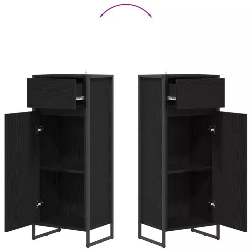  Fürdőszoba Székény Fekete tölgy 40 x 30 x 100 cm Faanyag