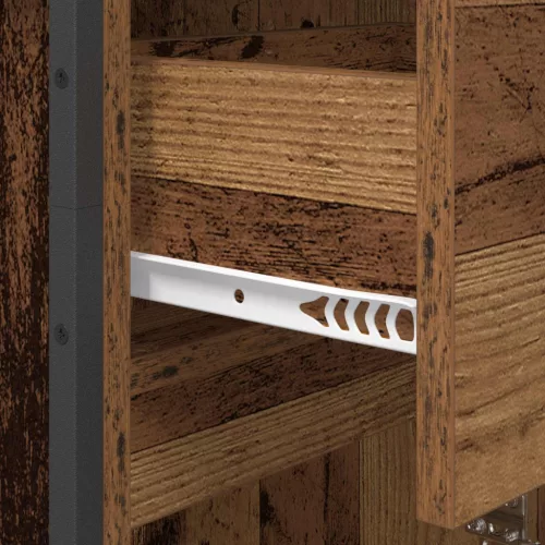  Fürdőszoba Székény fiókkal Öreg fa 40 x 30 x 100 cm Faanyag