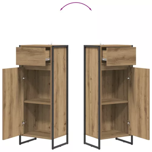  Fürdőszoba Székény Művészi tölgy 40 x 30 x 100 cm Faanyag