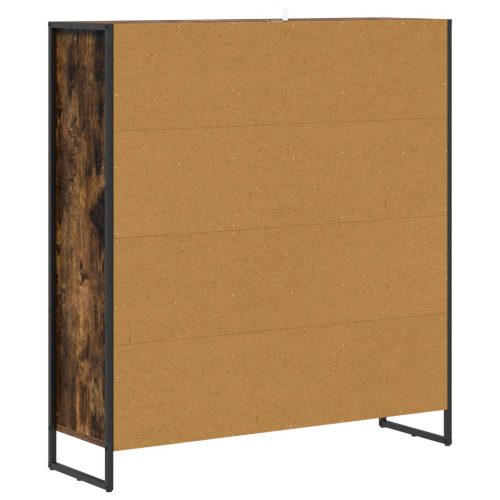  Könyvespolc Füstös tölgy 99.5 x 30 x 108.5 cm Faanyag